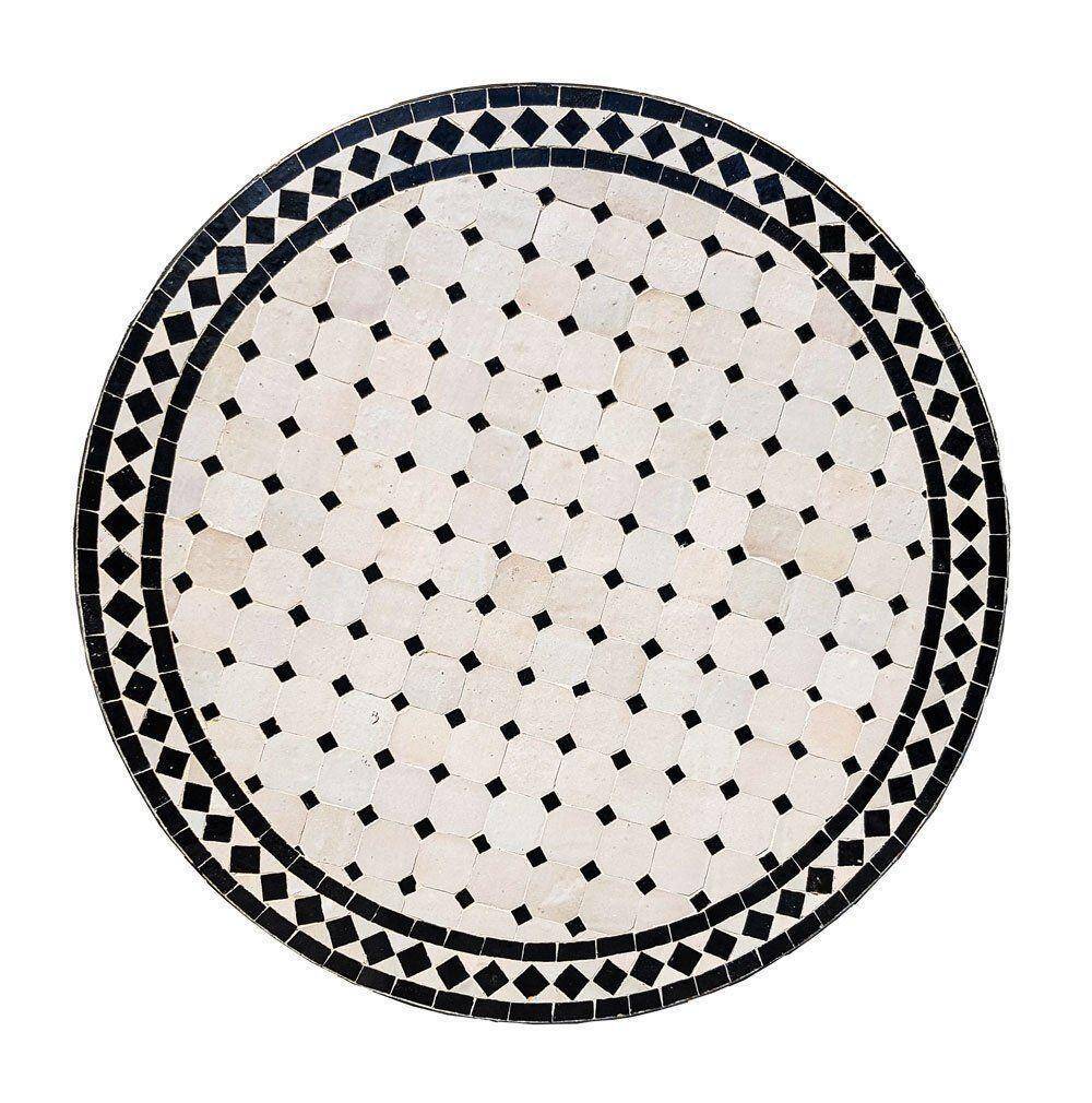 Rund Designad Mosaikbord 