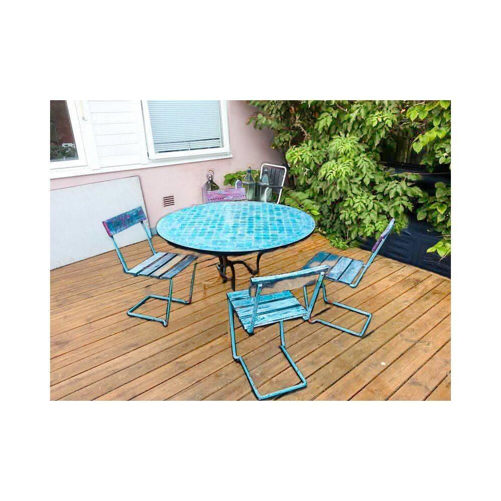 Defra Turkosblå-Ø: 120 cm 