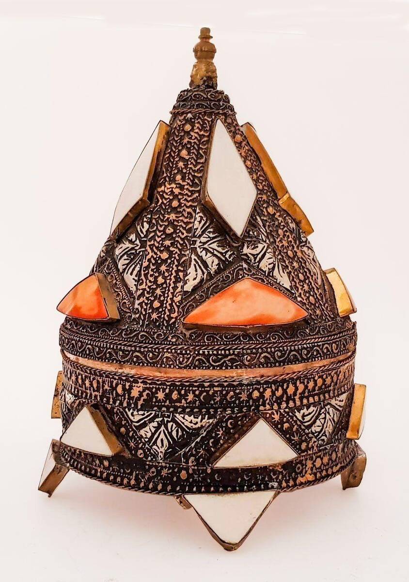 Marockanska Låda Brun