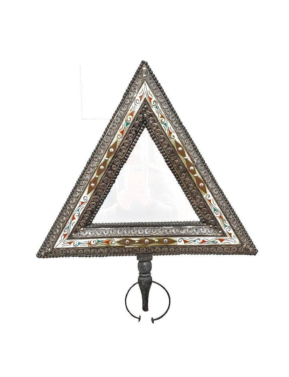 Triangulator Silver Spegel