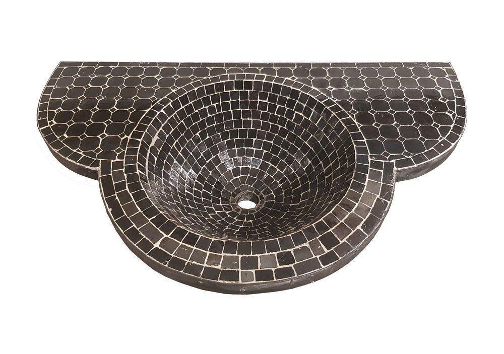 Marockanska handfat mosaik