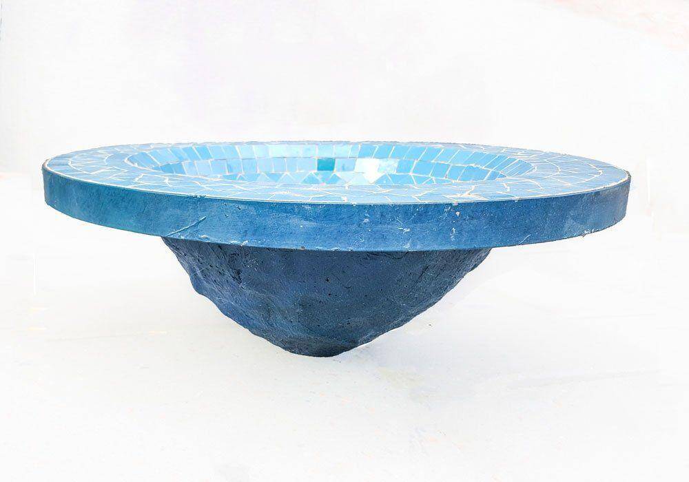 Mosaik handfat Turkos