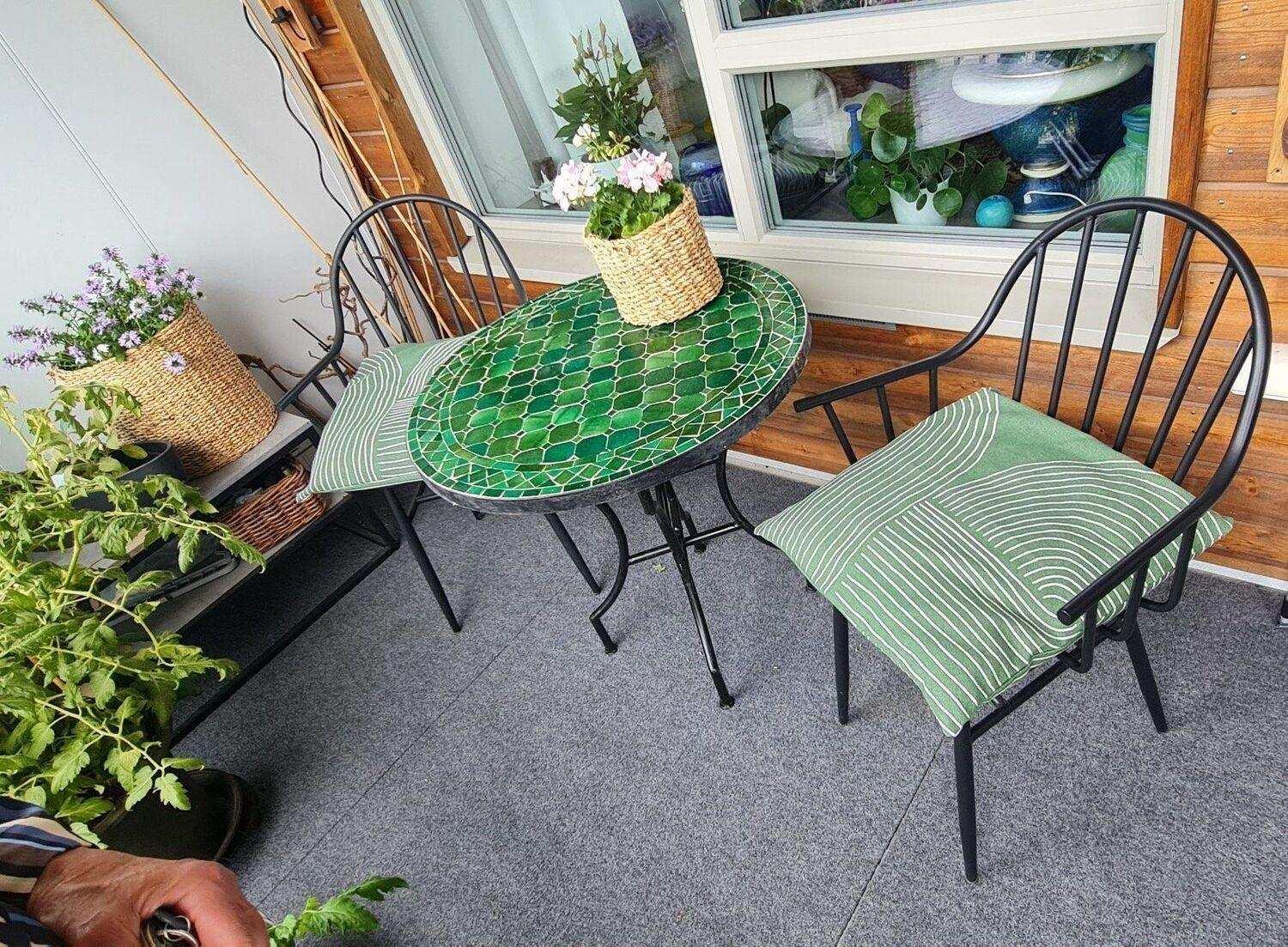 Mosaikbord Gr&ouml;nt &Oslash;: 70