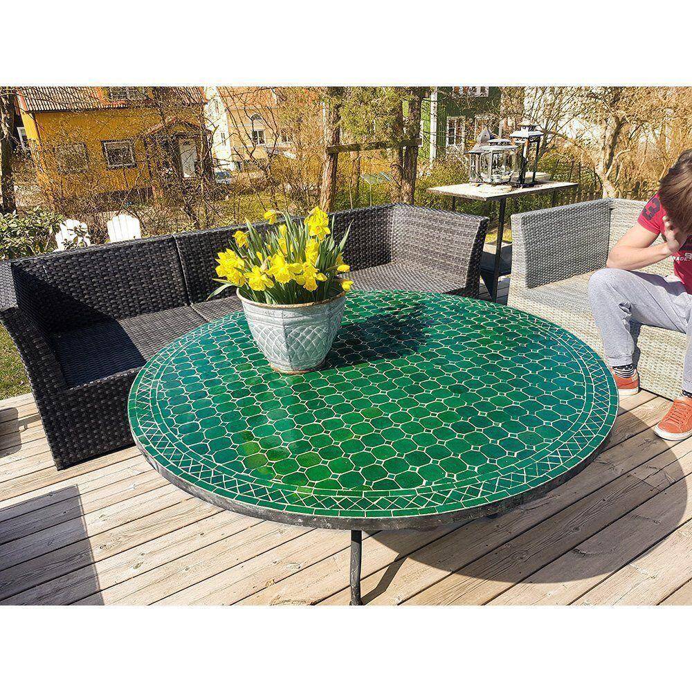 Mosaikbord Grön Ø: 130