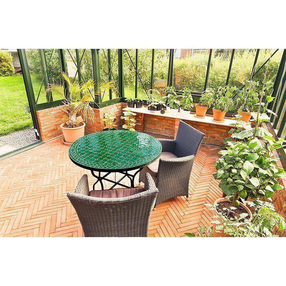 Mosaikbord Grön Ø: 90