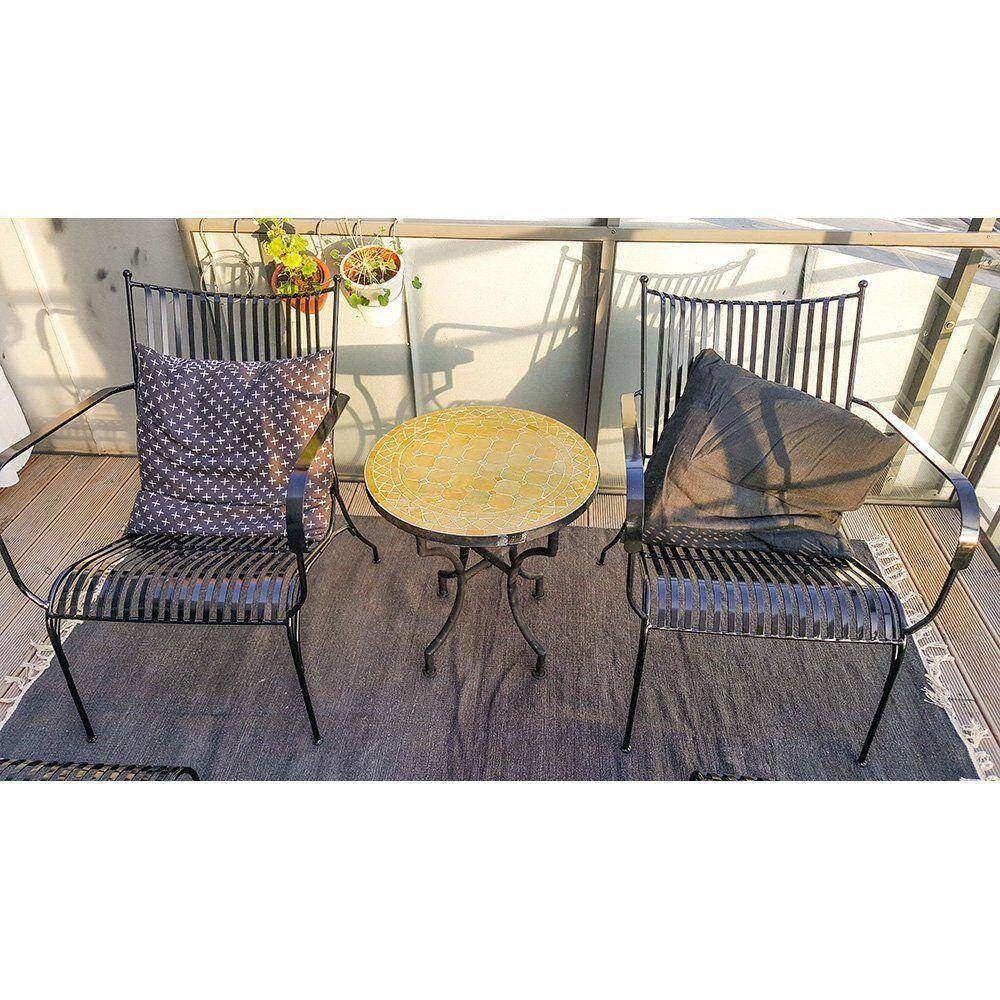 Mosaikbord Gul &Oslash;: 50 cm