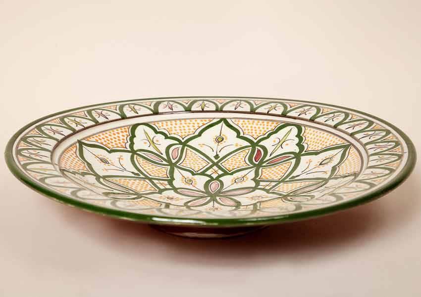 Mosaikbord Mörkblå & Gul Ø:40 cm 