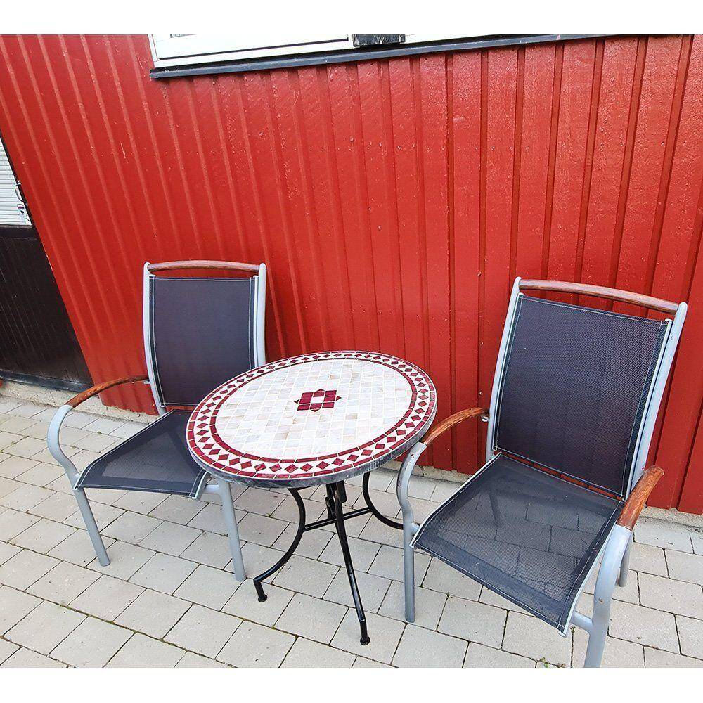 Njaima  Beige & Rött