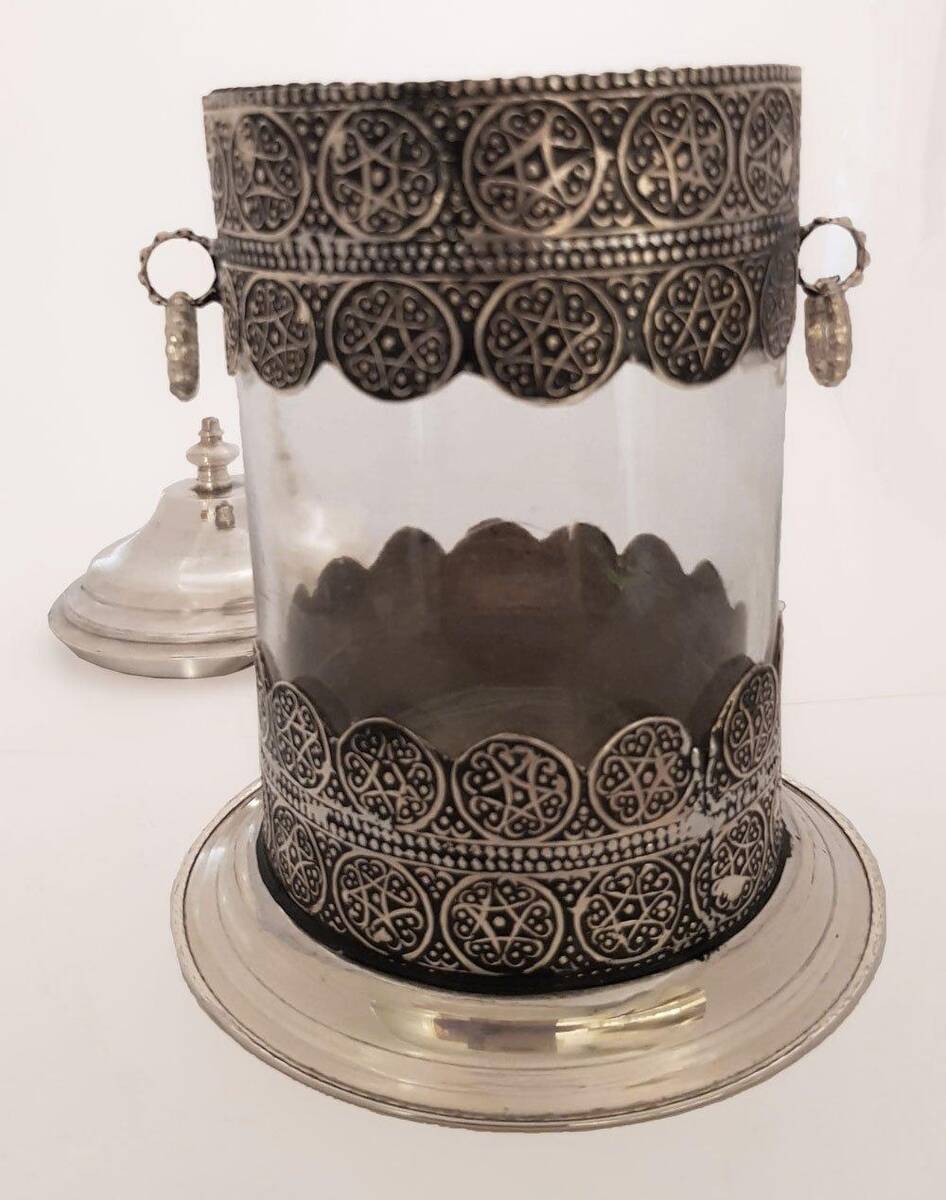 Marockansk Glas Ljusstake 