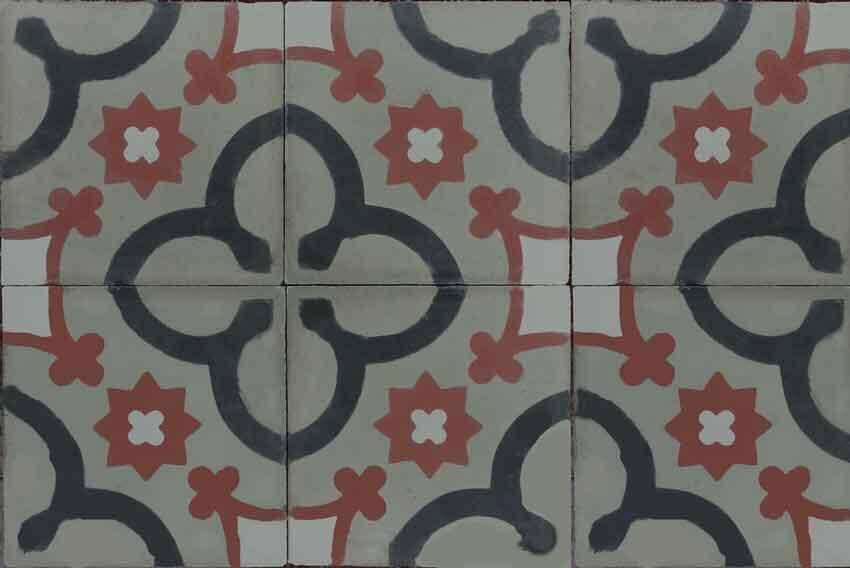 marockanskt warda kakel